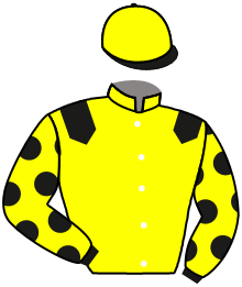 casaque portée par Poggionovo Mme Lau. jockey du cheval de course SANS REGRETS HEM, information pmu ZETURF