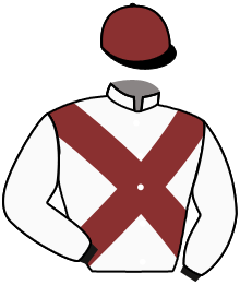 casaque portée par Baron Axe. jockey du cheval de course CHICA DE CIUDAD, information pmu ZETURF