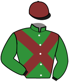 casaque portée par Babin J. M. jockey du cheval de course HINATA, information pmu ZETURF