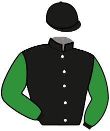 casaque portée par Gazon S. jockey du cheval de course LOTUS GEMA, information pmu ZETURF