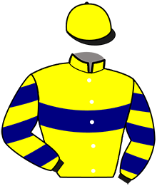 casaque portée par Legros L. J. jockey du cheval de course KIRIO, information pmu ZETURF