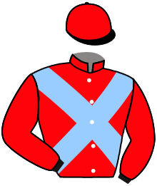 casaque portée par Piccone T. jockey du cheval de course TISSIMO, information pmu ZETURF
