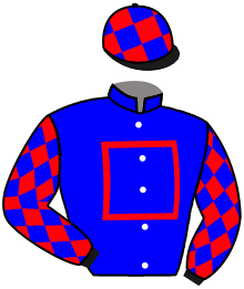 casaque portée par Plommee Léo. jockey du cheval de course ZENITA, information pmu ZETURF