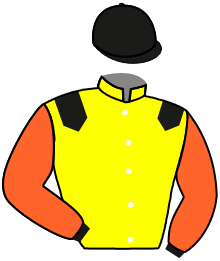 casaque portée par Veron F. jockey du cheval de course CITE MALESHERBES, information pmu ZETURF