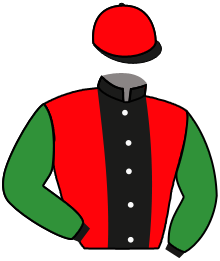 casaque portée par Levesque War. jockey du cheval de course SOLAS, information pmu ZETURF