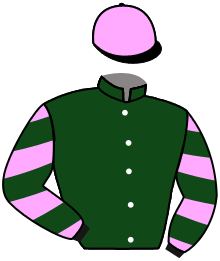 casaque portée par Thomas Dam. jockey du cheval de course HILLICO CONTI, information pmu ZETURF