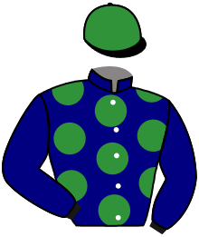 casaque portée par Guillochon J. jockey du cheval de course LOLA NORDIK, information pmu ZETURF
