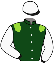 casaque portée par Vilchien A. jockey du cheval de course SISSOU, information pmu ZETURF