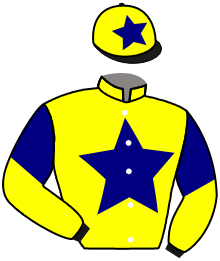 casaque portée par Journiac . Tho jockey du cheval de course VENUS DE BELLOUET, information pmu ZETURF
