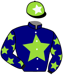 casaque portée par Prichard Mlle C. jockey du cheval de course PLUME DU NORD, information pmu ZETURF