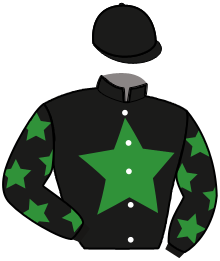casaque portée par Gauvin M. jockey du cheval de course JABADAO, information pmu ZETURF