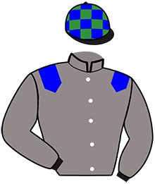 casaque portée par Chauve-laffay Q. jockey du cheval de course FUNKY BERRY, information pmu ZETURF