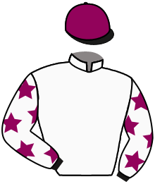 casaque portée par Sias Gio. jockey du cheval de course FLAVIE, information pmu ZETURF