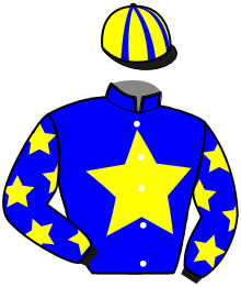 casaque portée par Thomain D. jockey du cheval de course LUSH LIFE, information pmu ZETURF