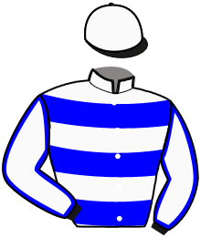 casaque portée par Lebourgeois Y. jockey du cheval de course KRIS MARTIN, information pmu ZETURF