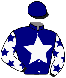 casaque portée par Demuro C. jockey du cheval de course MON SEUL DESIR, information pmu ZETURF