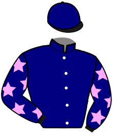 casaque portée par Briand Y. A. jockey du cheval de course ILLUMINATOR, information pmu ZETURF