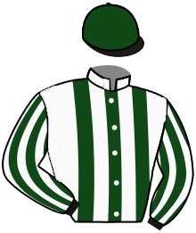 casaque portée par Murphy O. jockey du cheval de course SAND GAZELLE, information pmu ZETURF