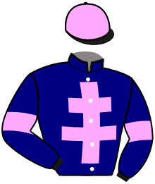 casaque portée par Baude S. jockey du cheval de course MOSCOW MULE, information pmu ZETURF