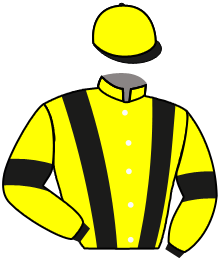 casaque portée par Le Clerc Val. jockey du cheval de course KANVIL, information pmu ZETURF