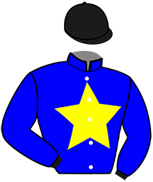 casaque portée par Alus L. jockey du cheval de course IMPERIAL ROMAIN, information pmu ZETURF