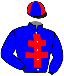 casaque portée par Vercruysse P. jockey du cheval de course LIGHT FEELING, information pmu ZETURF