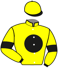 casaque portée par Prats Escandell Ant. jockey du cheval de course I AM HAPPY, information pmu ZETURF