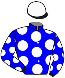 casaque portée par Veron F. jockey du cheval de course Bordeaux, information pmu ZETURF