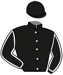casaque portée par Lamy R. jockey du cheval de course JEDI DE CAHOT, information pmu ZETURF