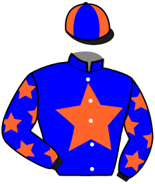 casaque portée par Lerenard A. jockey du cheval de course LIBERTY DE NERET, information pmu ZETURF