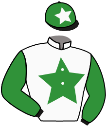 casaque portée par Mayeur R. jockey du cheval de course RISKYPIC, information pmu ZETURF