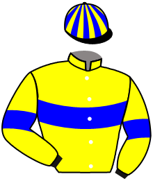casaque portée par Barille Y. jockey du cheval de course GOGUEN SPAISE, information pmu ZETURF