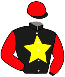casaque portée par Roussel Leo jockey du cheval de course SEABISCUIT DU RHEU, information pmu ZETURF