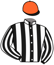 casaque portée par Renard A. jockey du cheval de course MOON GLORY, information pmu ZETURF