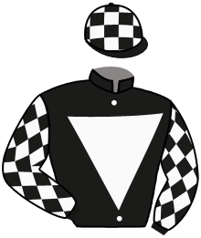casaque portée par Grandin Mar. jockey du cheval de course ASTREA, information pmu ZETURF