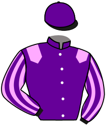 casaque portée par Ruis S. jockey du cheval de course VOILA POURQUOI, information pmu ZETURF
