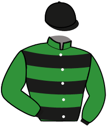 casaque portée par Chavatte D. G. jockey du cheval de course LARNOA, information pmu ZETURF
