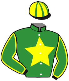 casaque portée par Roig Balaguer G. jockey du cheval de course MUSE D'EURVAD, information pmu ZETURF