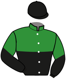 casaque portée par Gougeon S. jockey du cheval de course KENZO D'IQUAINE, information pmu ZETURF