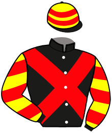 casaque portée par Croisic Mme Est. jockey du cheval de course KIND OF MUSIC, information pmu ZETURF
