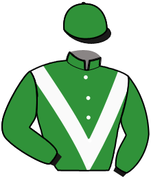 casaque portée par Colas Mlle M. jockey du cheval de course KITALIANO ALGREF, information pmu ZETURF