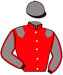 casaque portée par Lherete A. jockey du cheval de course LEA GIBUS, information pmu ZETURF