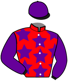 casaque portée par Ricart J. Y. jockey du cheval de course JET BESP, information pmu ZETURF