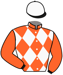 casaque portée par Sias Gio. jockey du cheval de course CHALDERO, information pmu ZETURF