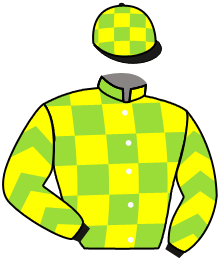 casaque portée par Barille Y. jockey du cheval de course PODIA DAZ, information pmu ZETURF