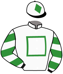 casaque portée par Plommee Léo. jockey du cheval de course SPINNING MIST, information pmu ZETURF