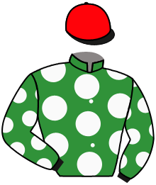 casaque portée par Claudic J. jockey du cheval de course RONALDO, information pmu ZETURF