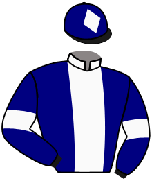 casaque portée par Bachelot T. jockey du cheval de course SAMWEST, information pmu ZETURF
