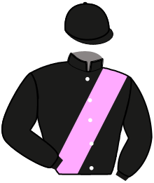 casaque portée par Ouvrie F. jockey du cheval de course KING SIZE, information pmu ZETURF