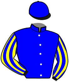 casaque portée par Piton J. Ch. jockey du cheval de course JOUEUSE DU MIREL, information pmu ZETURF